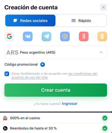 Creación de cuenta Google