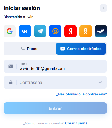 Iniciar sesión