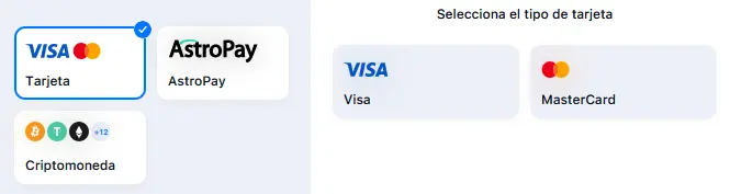 Métodos Disponibles para Transacciones